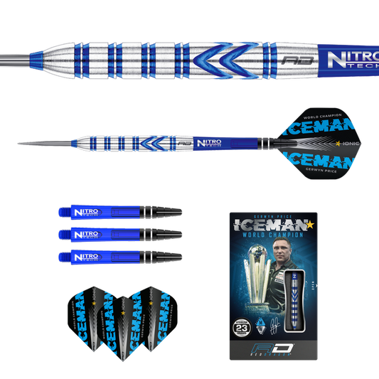 Reddragon Steel-Dart Gerwyn Price 90% Tungsten Original 23g, 24g, 26g