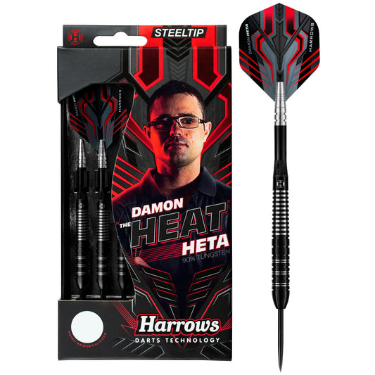 Harrows Damon Heta Black Steeldart 23g