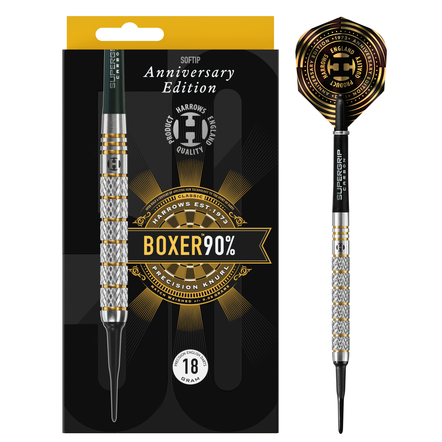 Harrows Boxer Parallel 90% Softdarts 18g