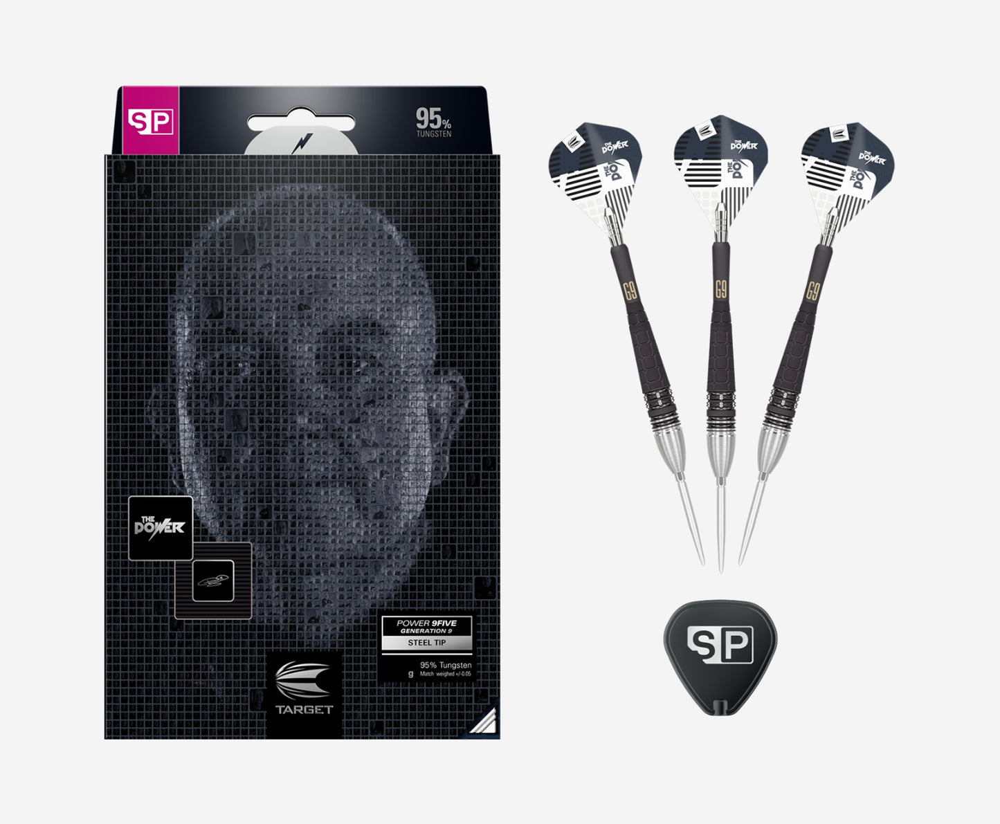Target Phil Taylor Power 9Five GEN9 Swiss Point Steeldarts 24g