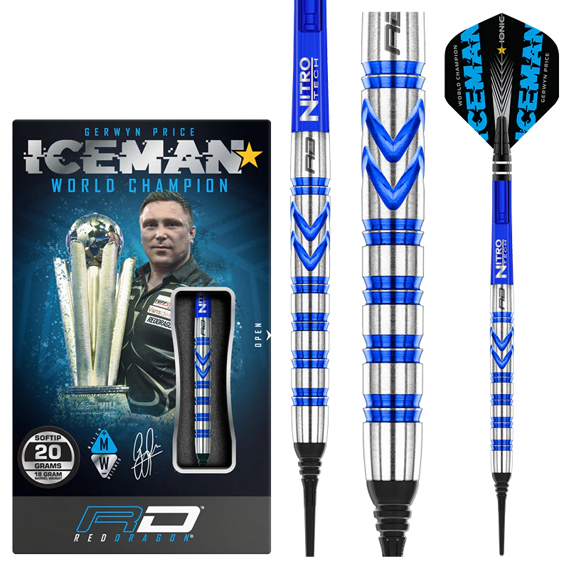 Reddragon Soft-Dart Gerwyn Price 90% Tungsten in 20g