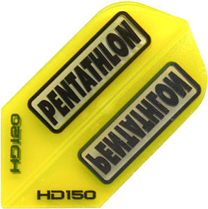 Dartpoint Flight Pentathlon 150 Micron in Slim - verschiedene Farben - 1 Set = 3 Stück