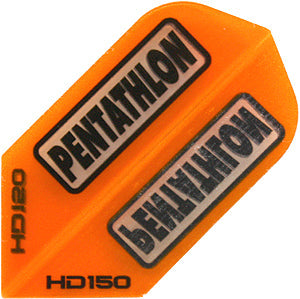 Dartpoint Flight Pentathlon 150 Micron in Slim - verschiedene Farben - 1 Set = 3 Stück