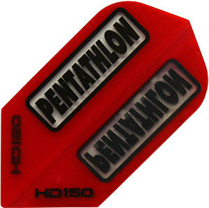 Dartpoint Flight Pentathlon 150 Micron in Slim - verschiedene Farben - 1 Set = 3 Stück