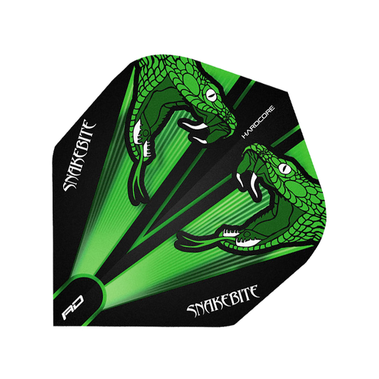 Reddragon Peter Wright Flights - Grün / Transparent