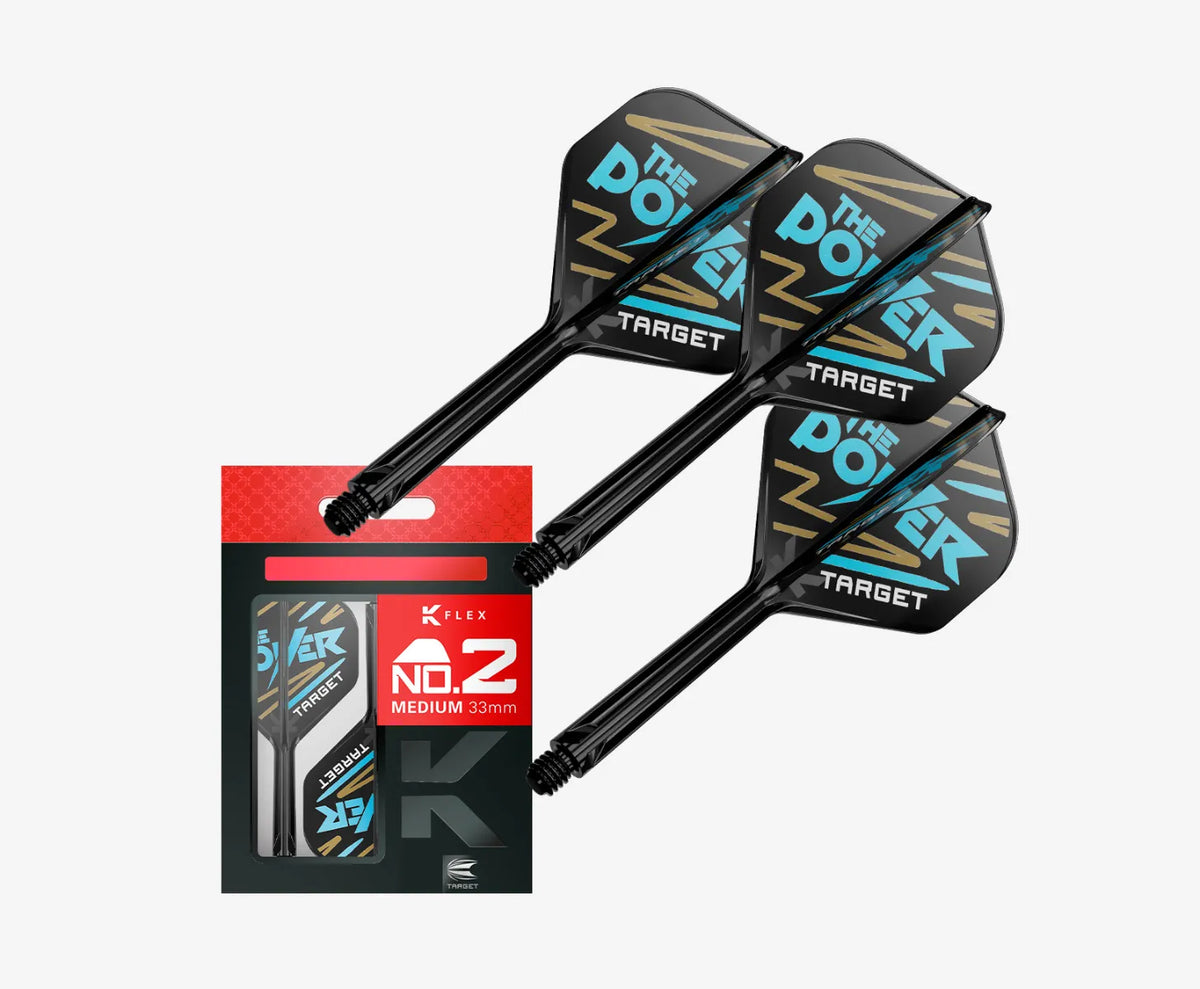 Target K-Flex Flight/Shaft-System Phil Taylor No2 Short, Intermediate, Medium