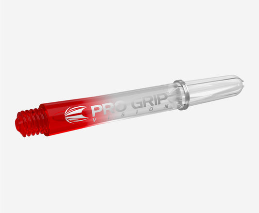 Target Shafts PRO GRIP 3 Sets Vision Red Medium