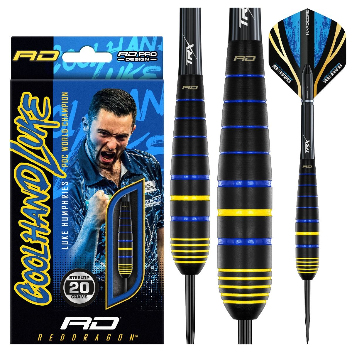 Reddragon Luke Humphries World Champion Brass Steel-Dart in 20g