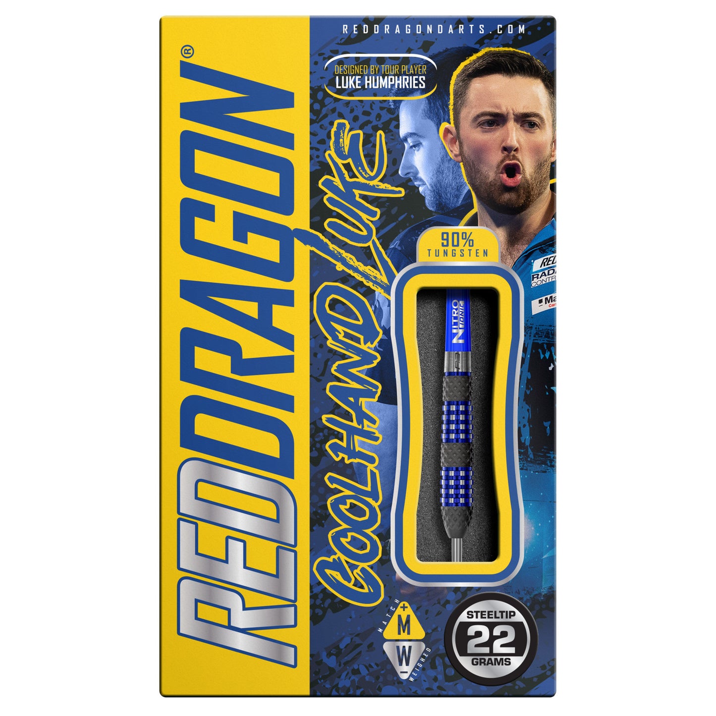 Reddragon Luke Humphries TX2 Atomised Steeldarts 22g