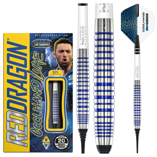 Reddragon Luke Humphries TX3 Cool Blue Softdarts 20g