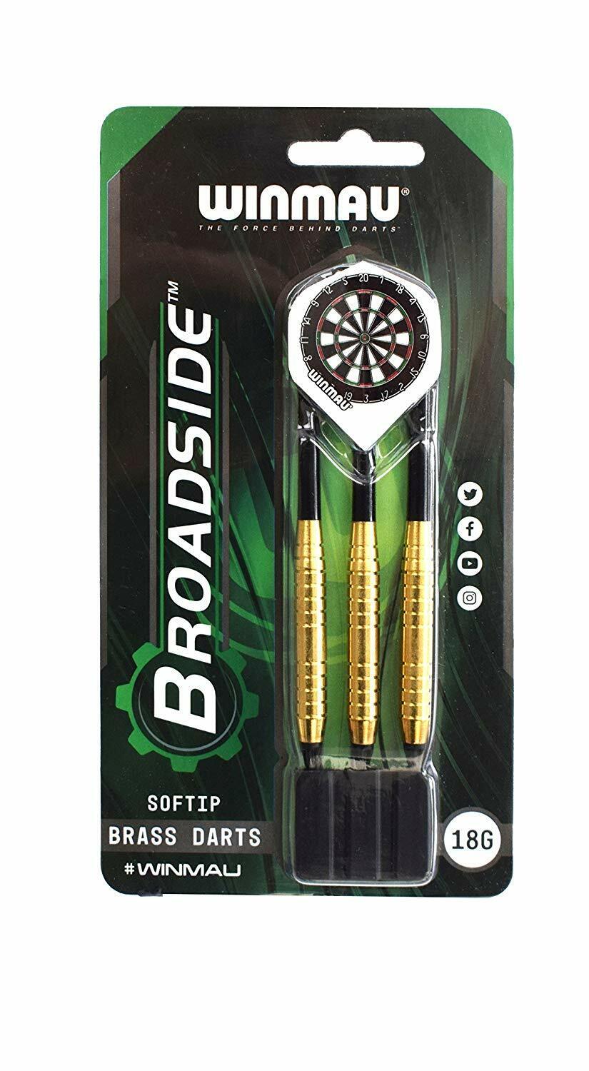 Winmau Broadside Brass Softdart 18g