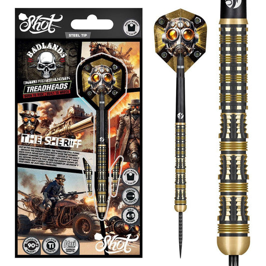 Shot Steel-Dart Badlands The Sheriff 90% Tungsten 23g, 24g, 25g