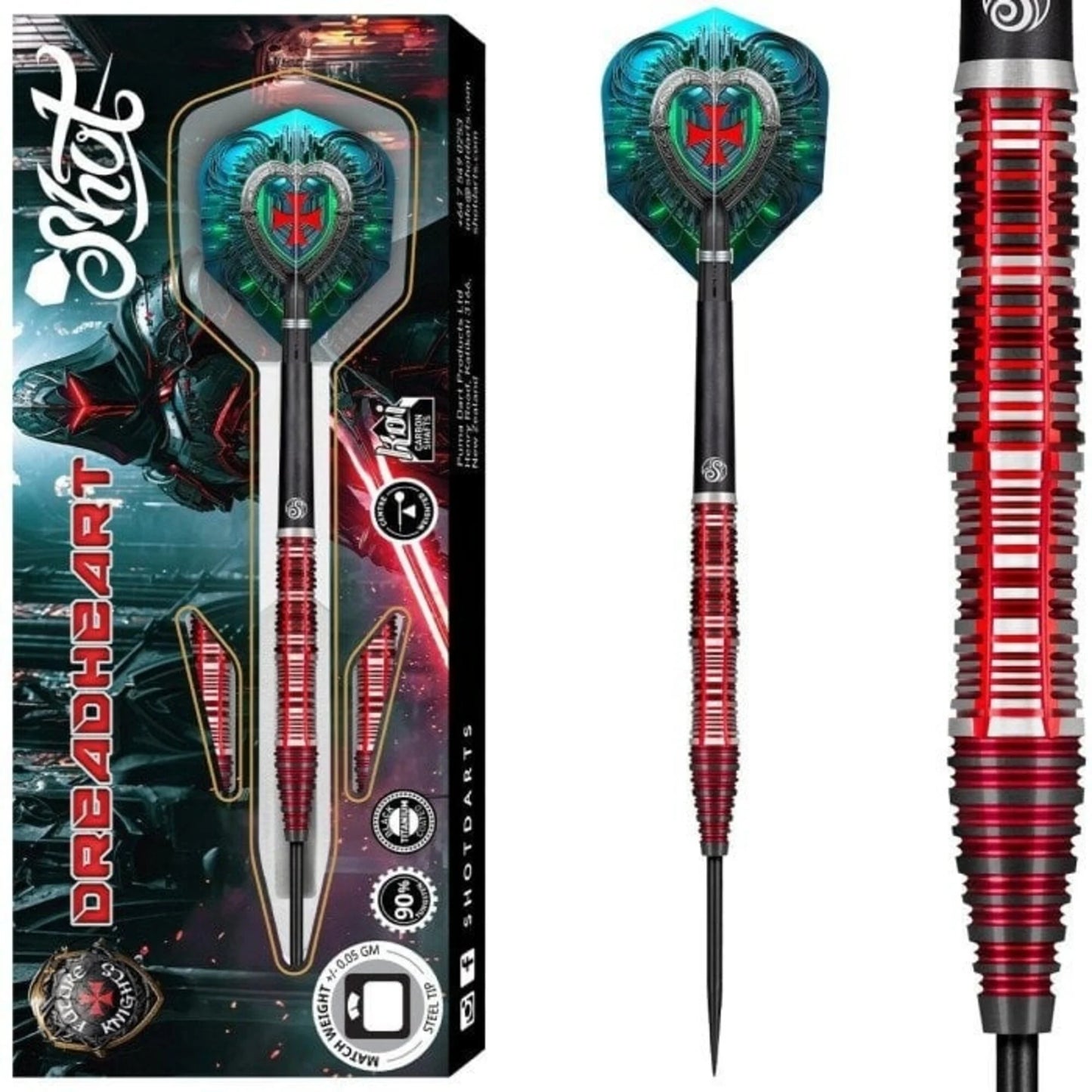 Shot Dreadheart Steeldart 23g, 24g, 25g