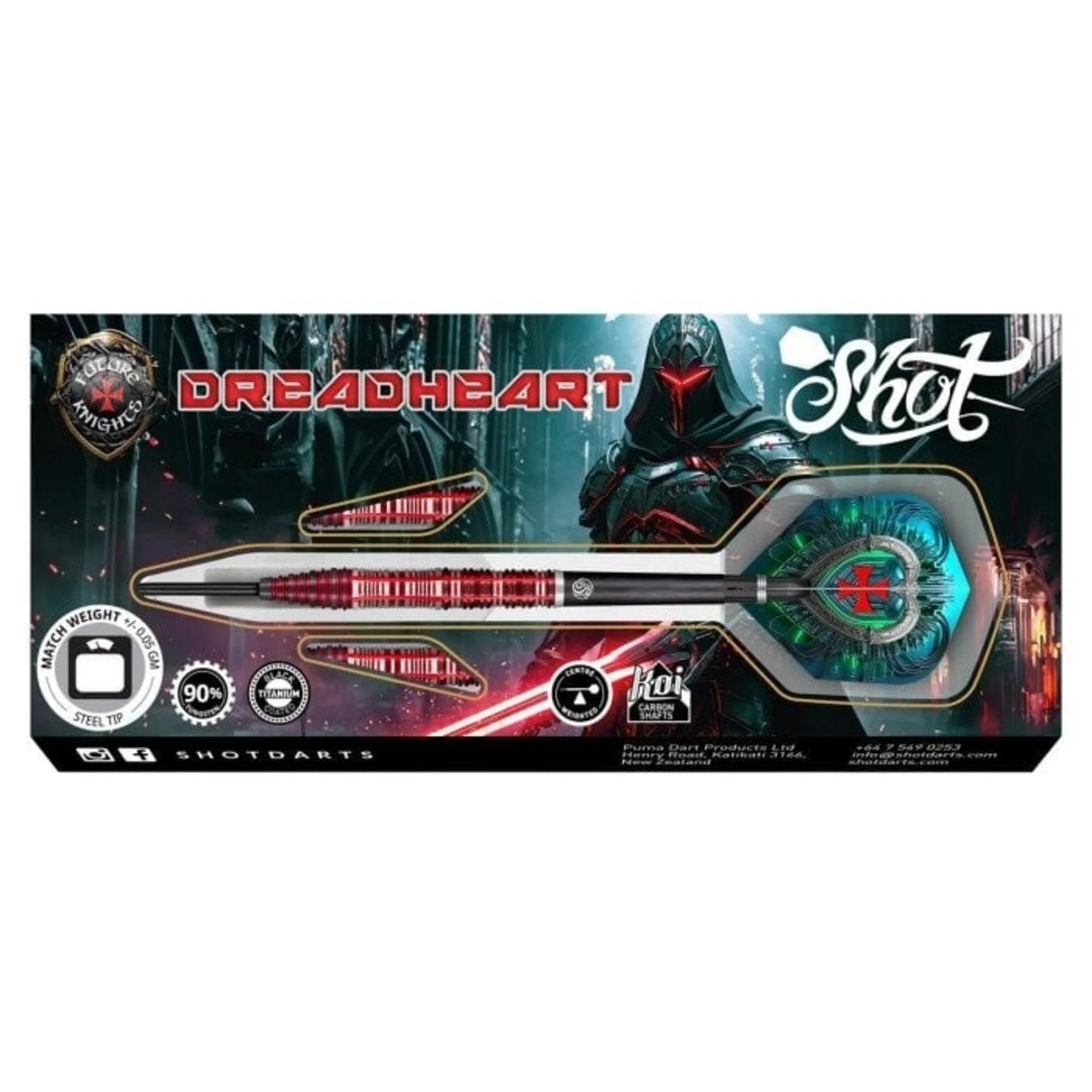 Shot Dreadheart Steeldart 23g, 24g, 25g