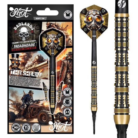 Shot Soft-Dart Badlands The Sheriff 90% Tungsten in 20g