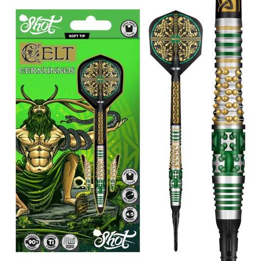 Shot Soft-Dart Celt Cernunnos 90% Tungsten in 18g und 20g (ABVERKAUF!)