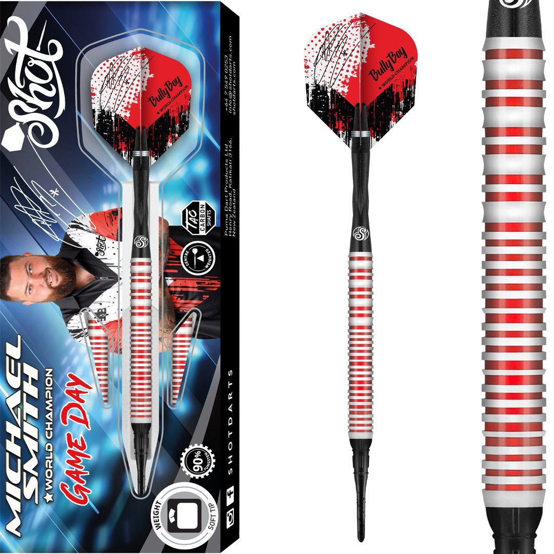 Shot Soft-Dart Michael Smith Game Day 90% Tungsten in 20 gram