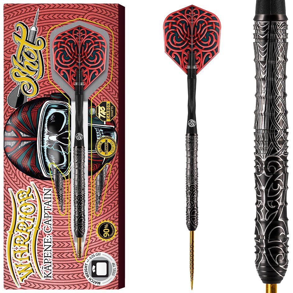 Shot Warrior Kapene Captain Steeldarts 23g