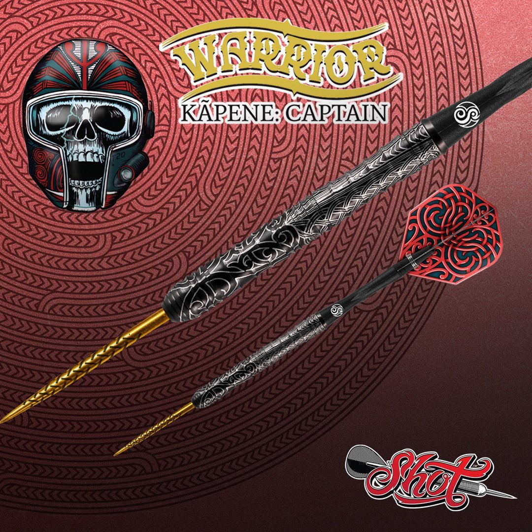 Shot Warrior Kapene Captain Steeldarts 23g