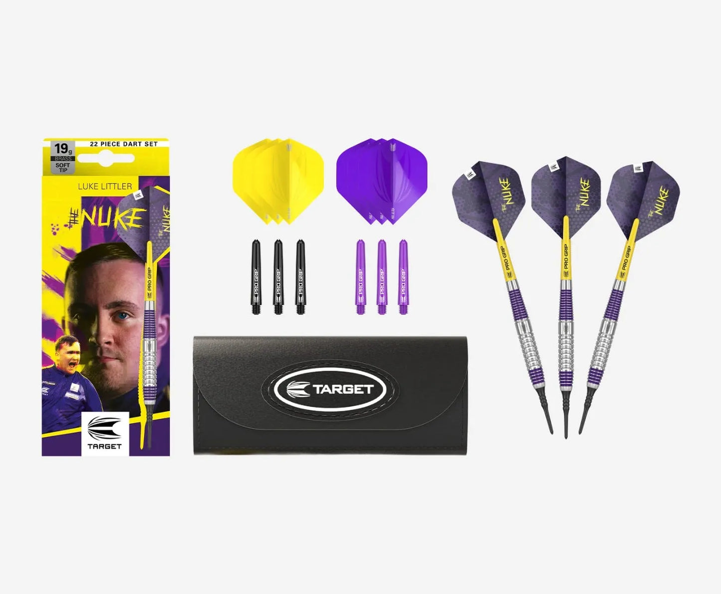 Target Luke Littler Softdarts Brass 19g