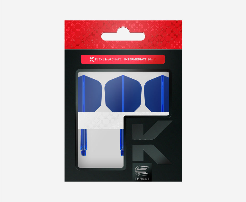 Target K-Flex Flight/Shaft-System Blue No6 Intermediate