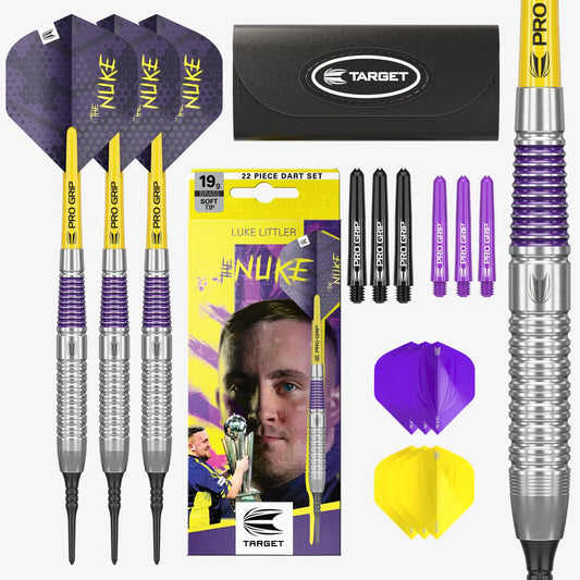 Target Soft-Dart Luke Littler Brass/Messing in 19g (2024)