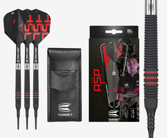 Target Nathan Aspinall 80% Black SP Softdarts 18g