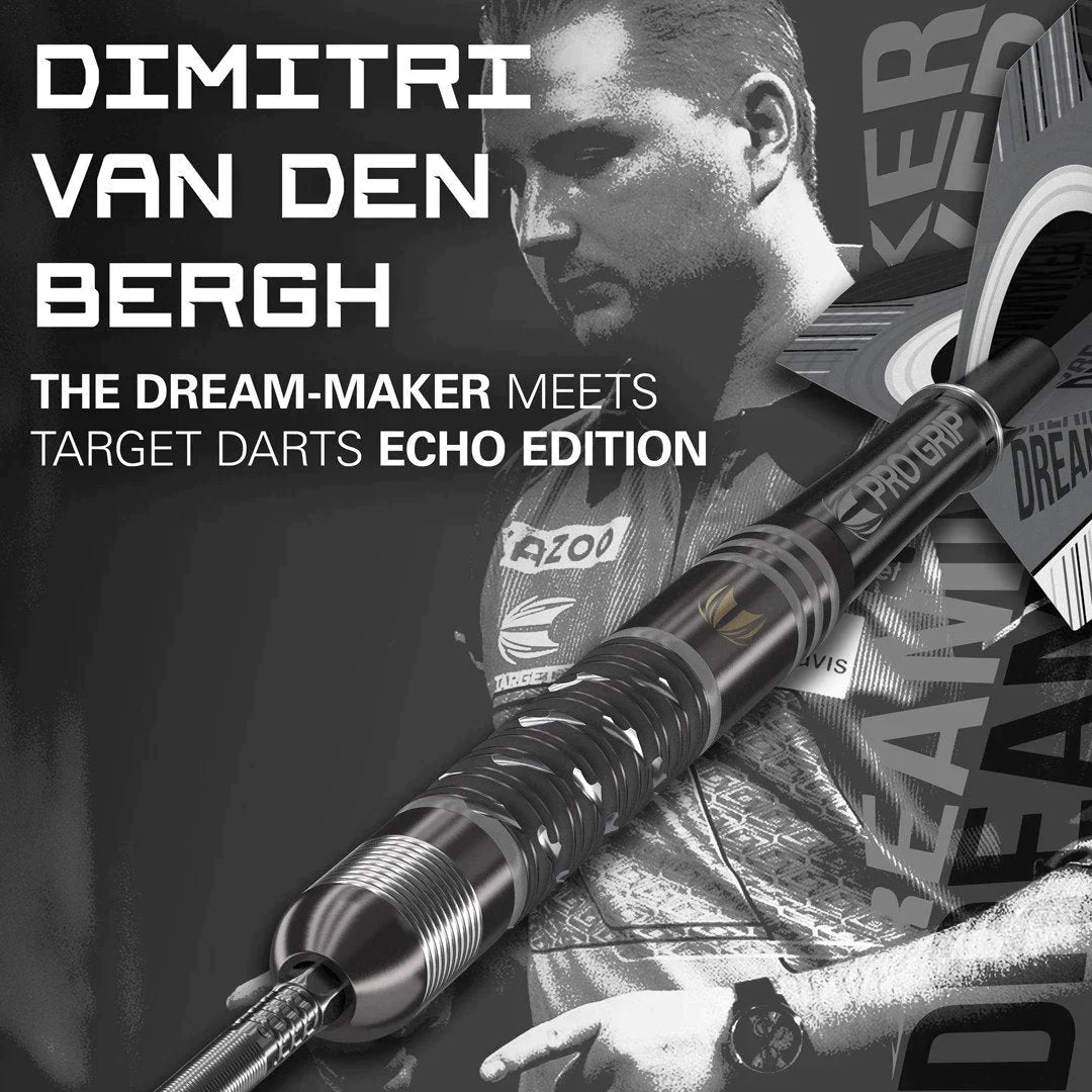 Target Dimitri Van Den Bergh X Echo Swiss Point Steeldarts in 24g