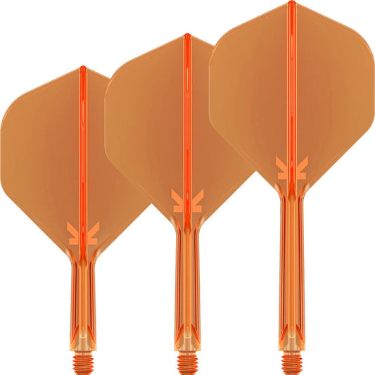 Target K-Flex Flight/Shaft-System Neon Orange No2 Intermediate