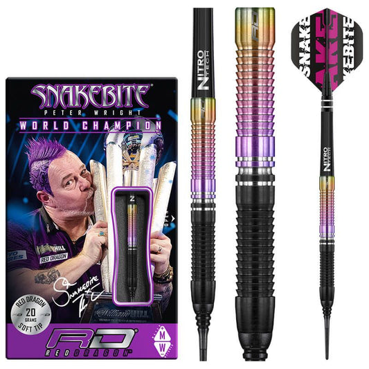Reddragon Soft-Dart Peter Wright Snakebite World Champion 2020 Edition 20g