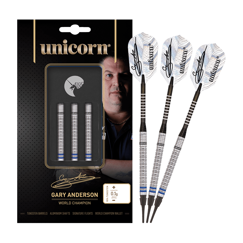 Unicorn Phase 3 World Champion Gary Anderson Softdart 18g