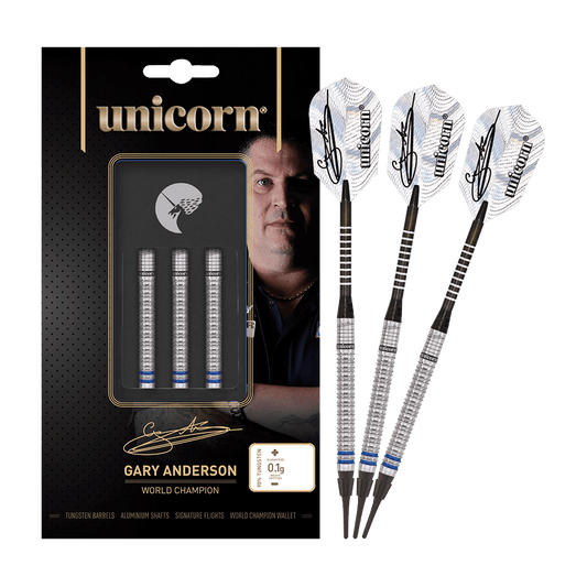 Unicorn Phase 3 World Champion Gary Anderson Softdart 18g