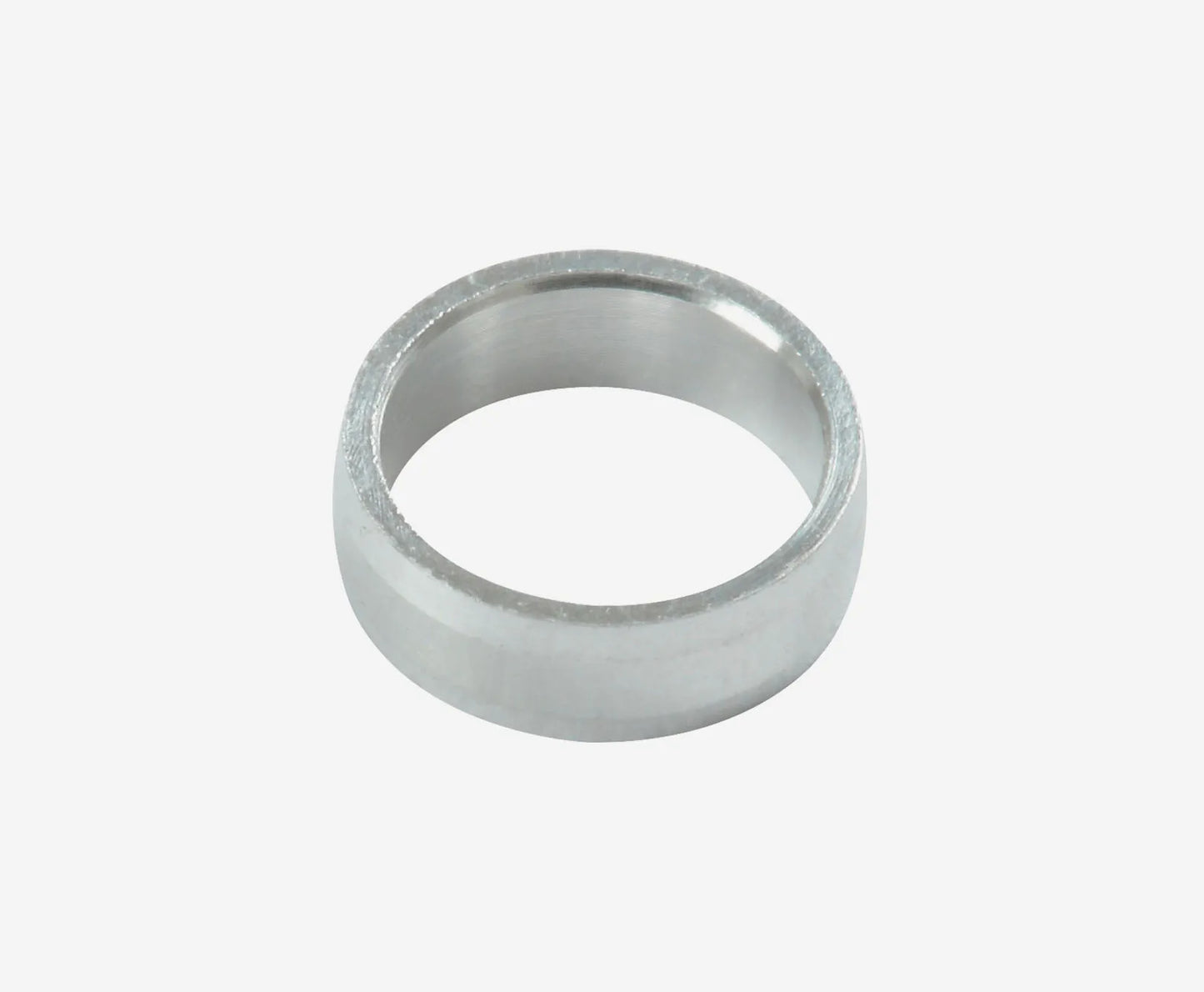 Target Slot Lock Ring Plain Silver