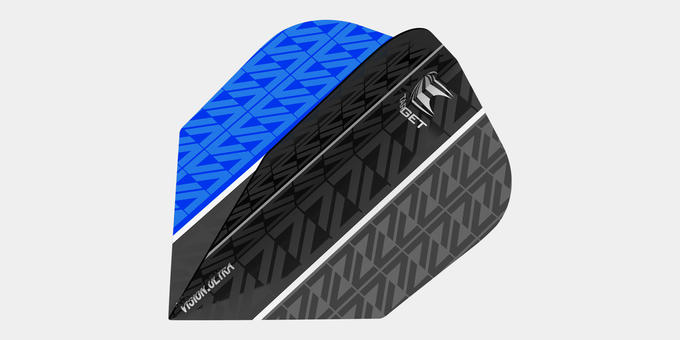 Target Vapor-8 Black 18g Blue Soft Tip Dart