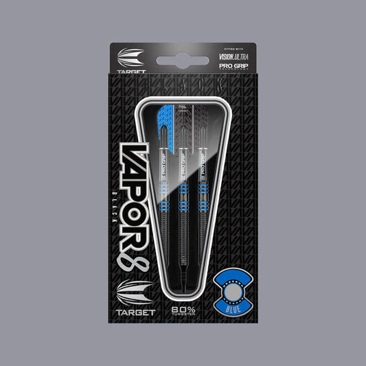 Target Vapor-8 Black 18g Blue Soft Tip Dart