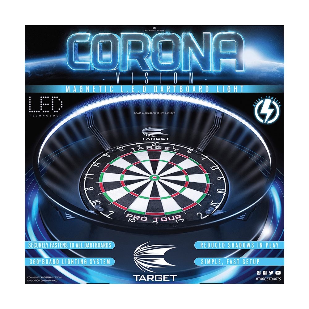 Target Corona Vision Leuchtring (Dart-Board Zubehör)
