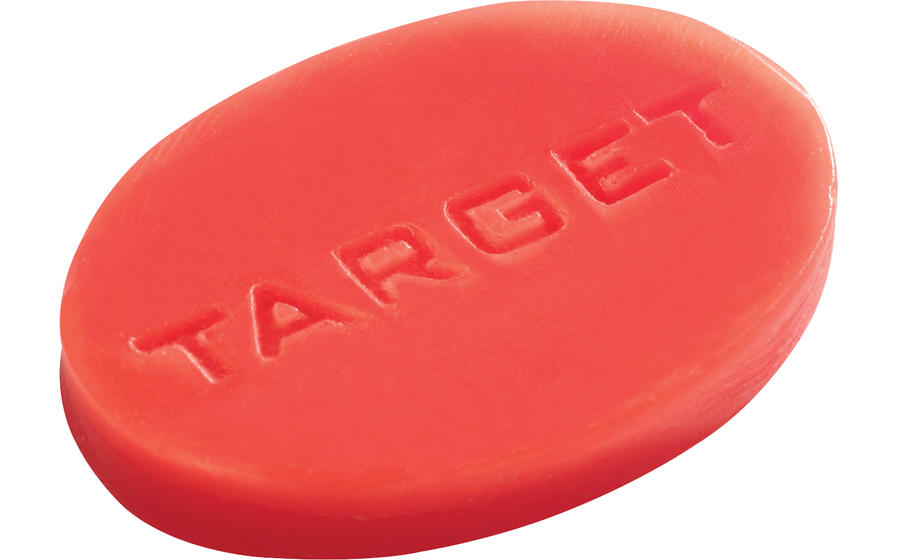 Target Grip Wax With Target Logo Orange