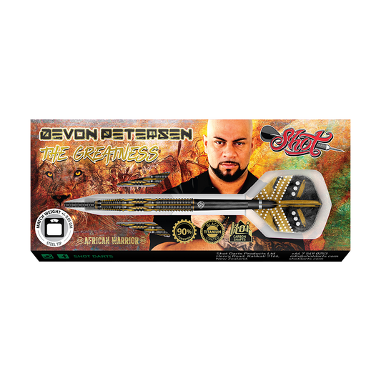 Shot Devon Petersen Greatness Steeldart 22g
