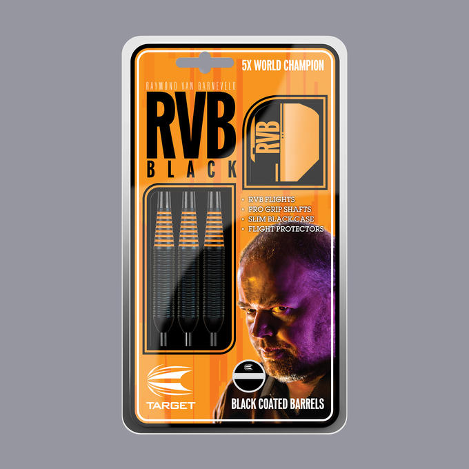 Target RVB Brass Black Steeldart 22g