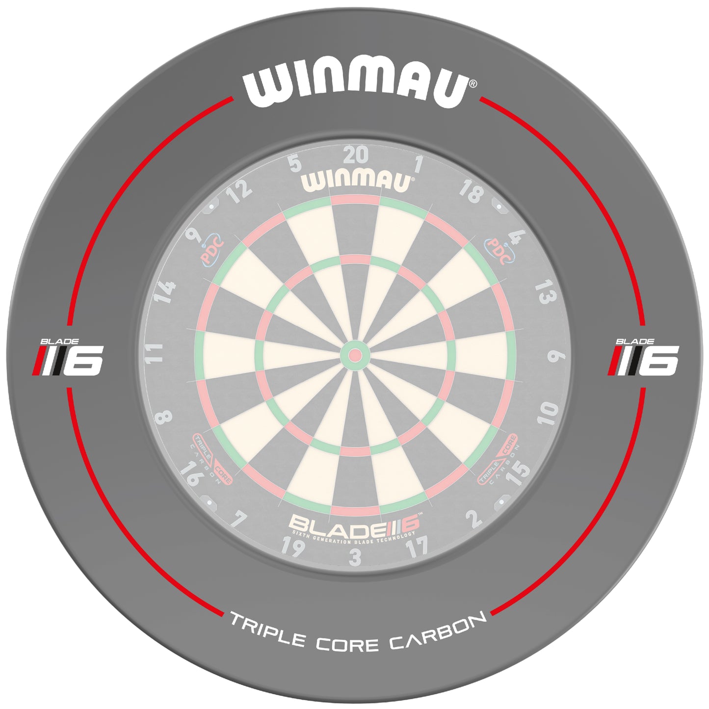 Winmau Surround/Catchring Blade 6 grau