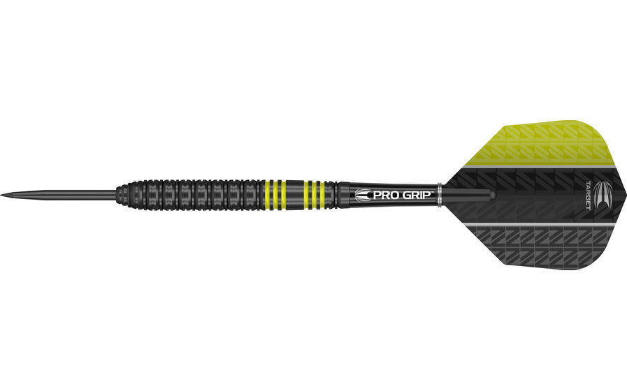Target Vapor8 Black Yellow Steeldart 22g