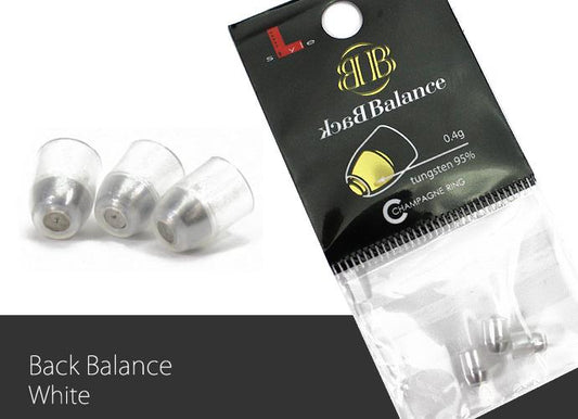 L-style Ring BB: Clear White Back Balance for Champagne Ring.