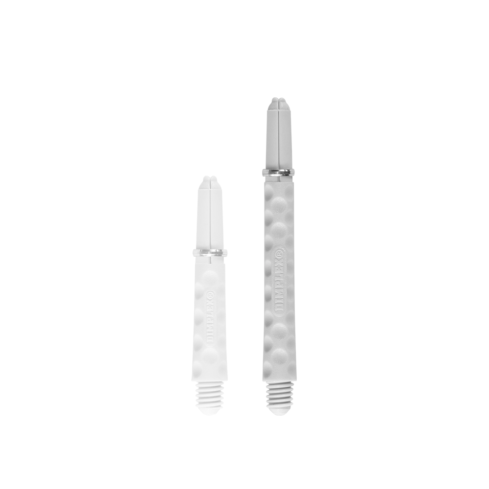 HARROWS Dimplex Shaft White Medium 48mm