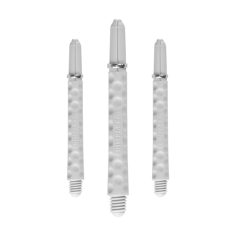 HARROWS Dimplex Shaft White Medium 48mm