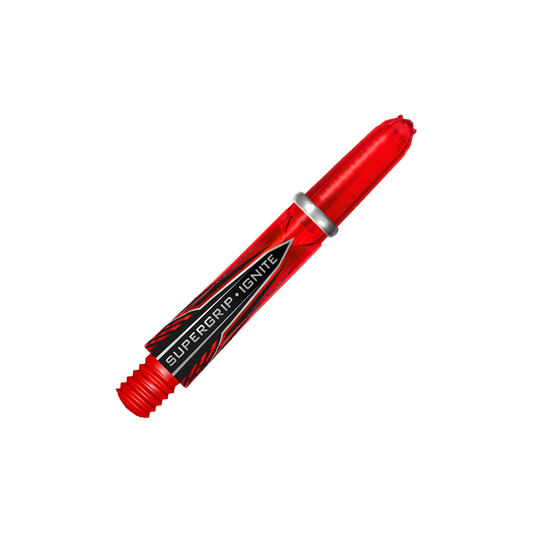 Harrows Shafts Supergrip Ignite Red Short