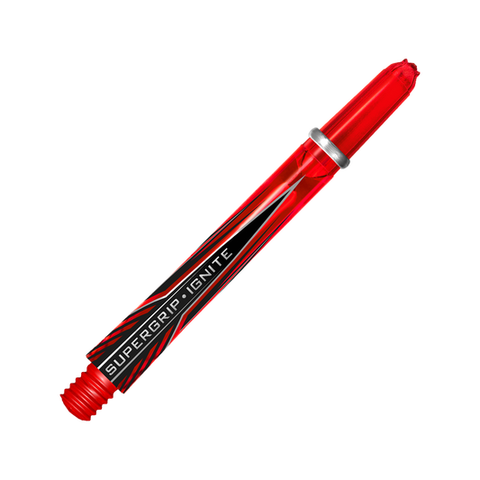 Harrows Shafts Supergrip Ignite Red Medium