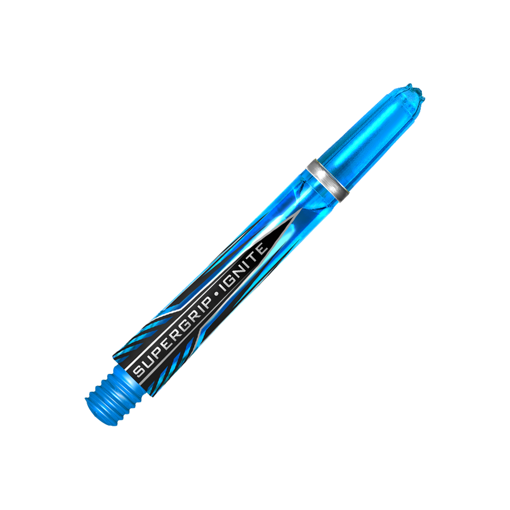 Harrows Shafts Supergrip Ignite Aqua Midi 40mm