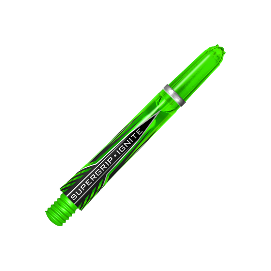 Harrows Shafts Supergrip Ignite Green Midi