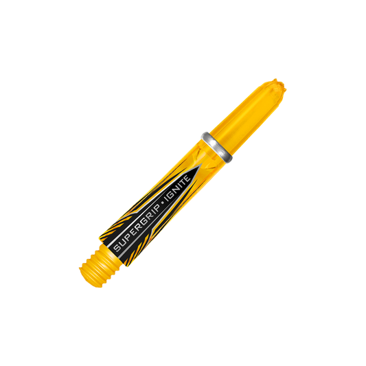 Harrows Shafts Supergrip Ignite Yellow Short