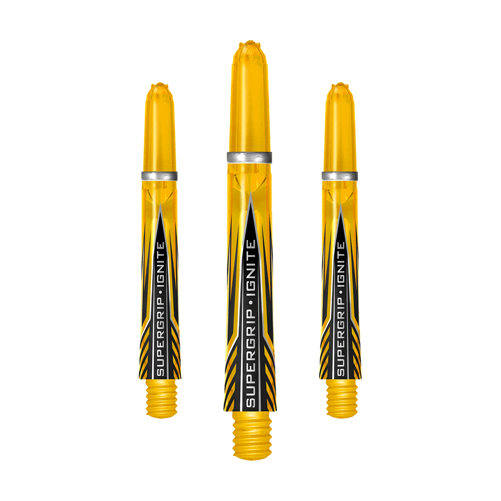 Harrows Shafts Supergrip Ignite Yellow Midi